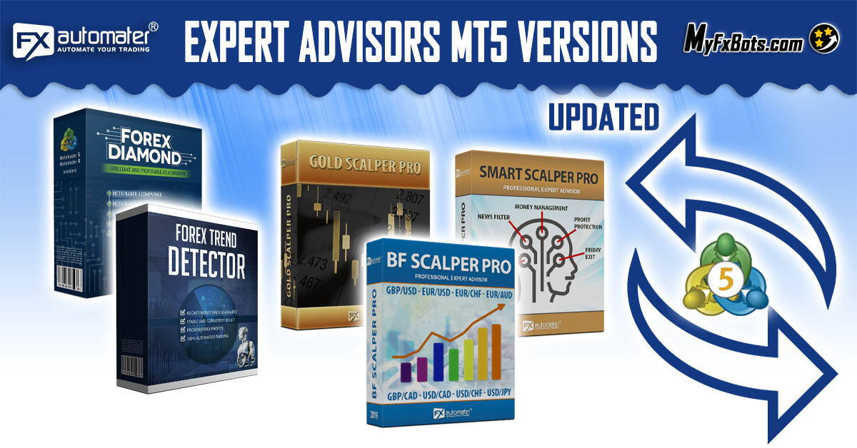 تم تحديث إصدارات FxAutomater Expert Advisors MT5